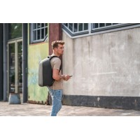 Bobby Hero Regular Αντικλεπτικό Σακίδιο,Μαύρο (Black)