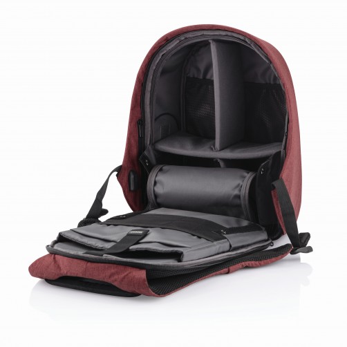 Bobby Hero Regular Αντικλεπτικό Σακίδιο, Κόκκινο (Red)