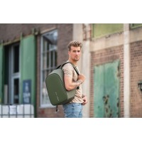 Bobby Hero Regular Αντικλεπτικό Σακίδιο, Πράσινο (Green)