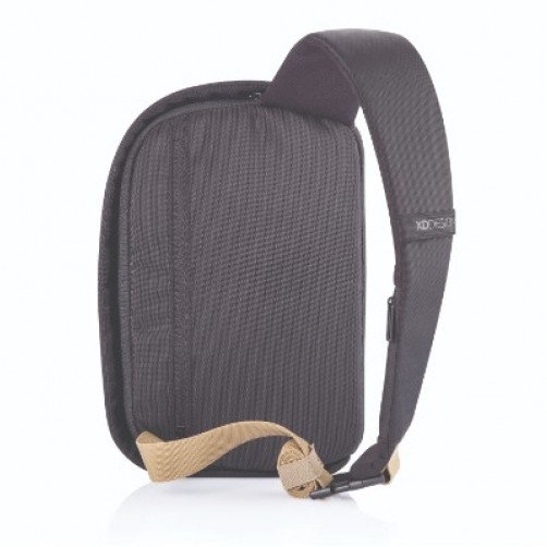 Bobby Sling Anti-Theft Crossbody backpack, Μαύρη (Black)