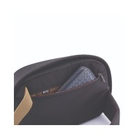 Bobby Sling Anti-Theft Crossbody backpack, Μαύρη (Black)