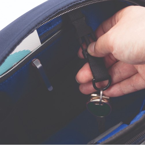 Bobby Sling Anti-Theft Crossbody backpack, Μπλε (Navy)
