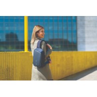 Bobby Sling Anti-Theft Crossbody backpack, Μπλε (Navy)
