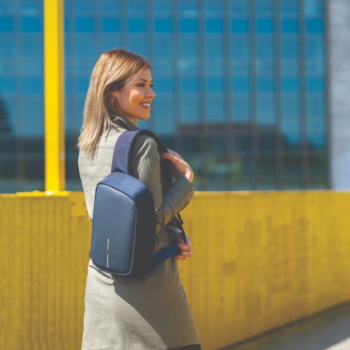 Bobby Sling Anti-Theft Crossbody backpack, Μπλε (Navy)