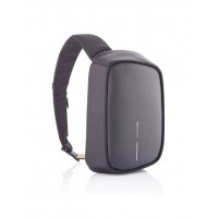 Bobby Sling Anti-Theft Crossbody backpack, Μαύρη (Black)