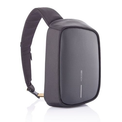 Bobby Sling Anti-Theft Crossbody backpack, Μαύρη (Black)