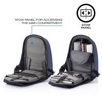 Bobby Pro Αντικλεπτικό Σακίδιο, Μπλε (Navy)