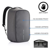 Bobby Duffle Αντικλεπτικό Σακίδιο Ταξιδιού, Μαύρο (Black)